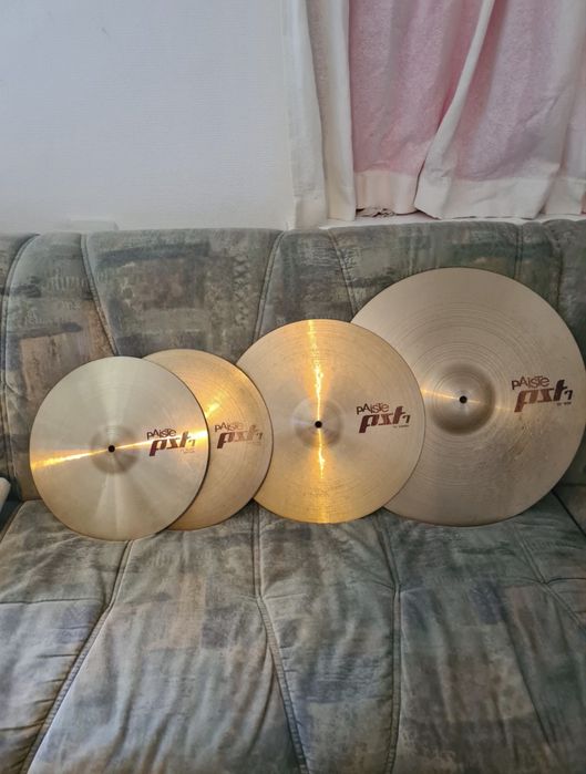 Zestaw Paiste PST 7 14” + 16” + 20” + pokrowiec