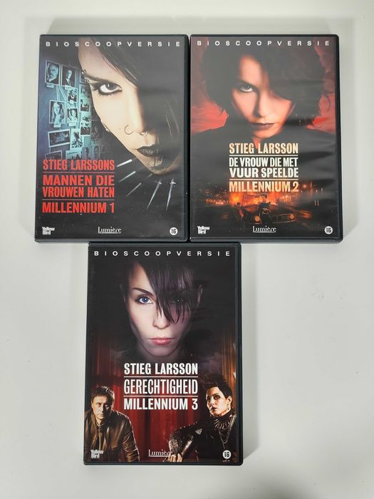 Millennium Trilogie DVD - Stieg Larsson