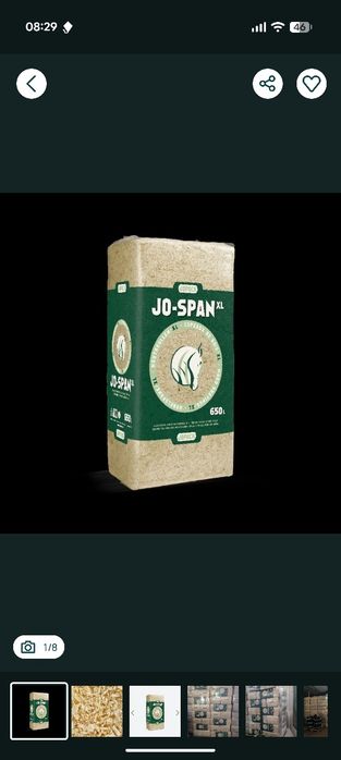 Jopack trociny dla koni Jo-Span XL 650 litrów