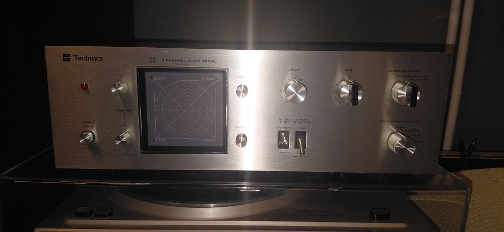 Technics  4 channel Audio scope  SH 3433.unikat nowa cena