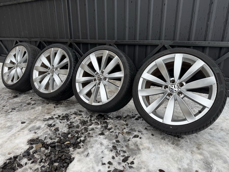 Колеса, диски 5 112 R19 Volkswagen. R line