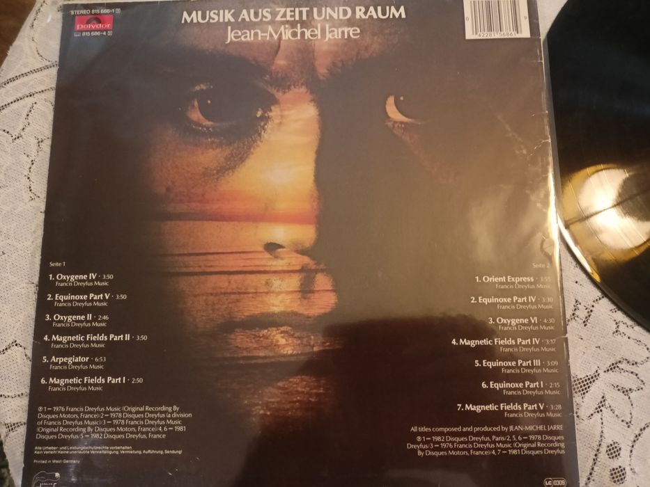 Winyl Jean Michel jarre