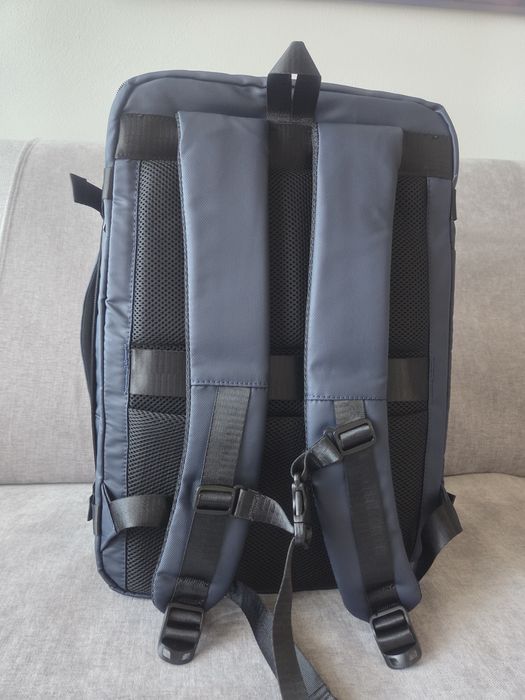 Mochila tech expansão com sistema vácuo