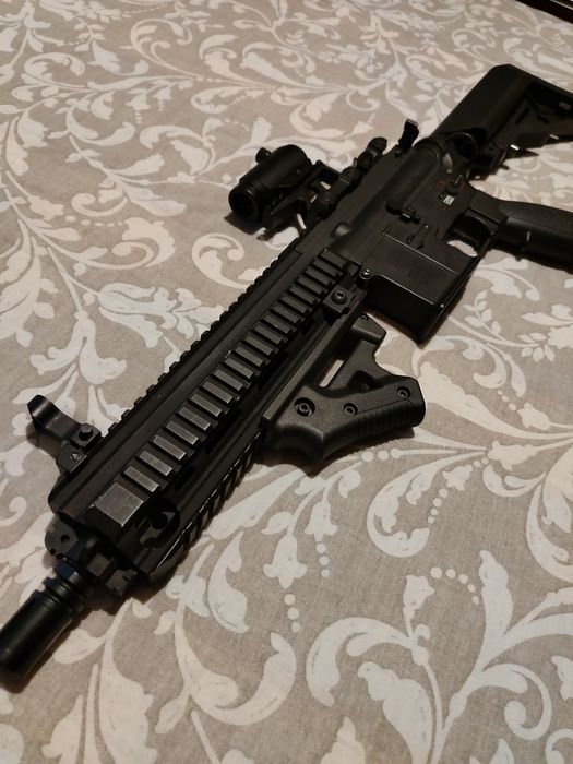 Vendo relica de airsoft HK416 full metal
