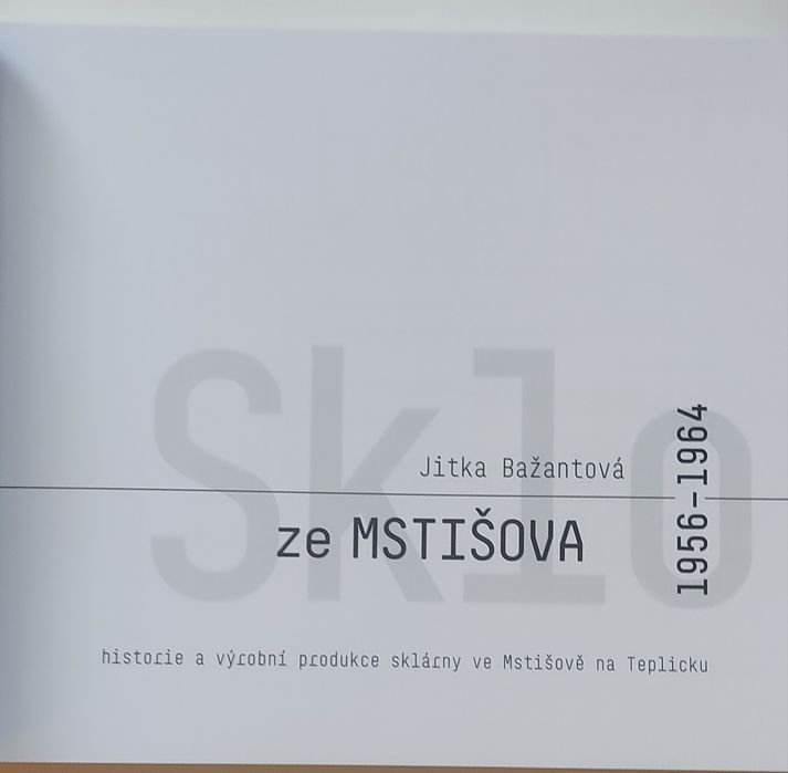szkło wazony czeskie prl katalog album