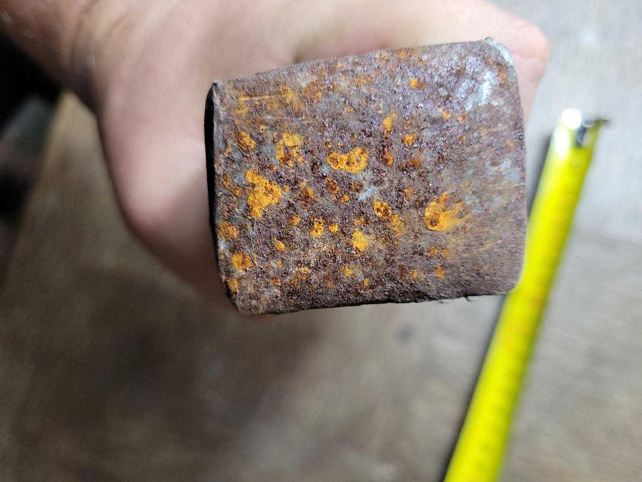 Stara siekiera żeleźce PRL 1 kg do renowacji bushcraft stal