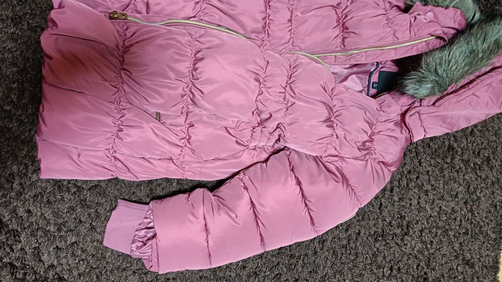 Пухове пальто для дівчинки Name it, 116-122