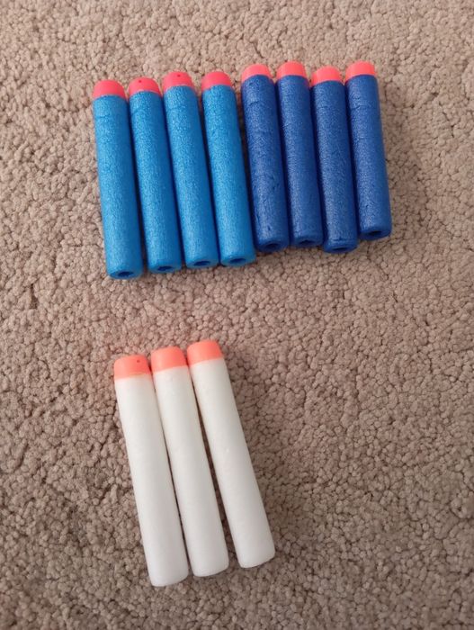 Lote 3 Armas Nerf (Elite Disruptor + Alpha Strike) + 11 Dardos