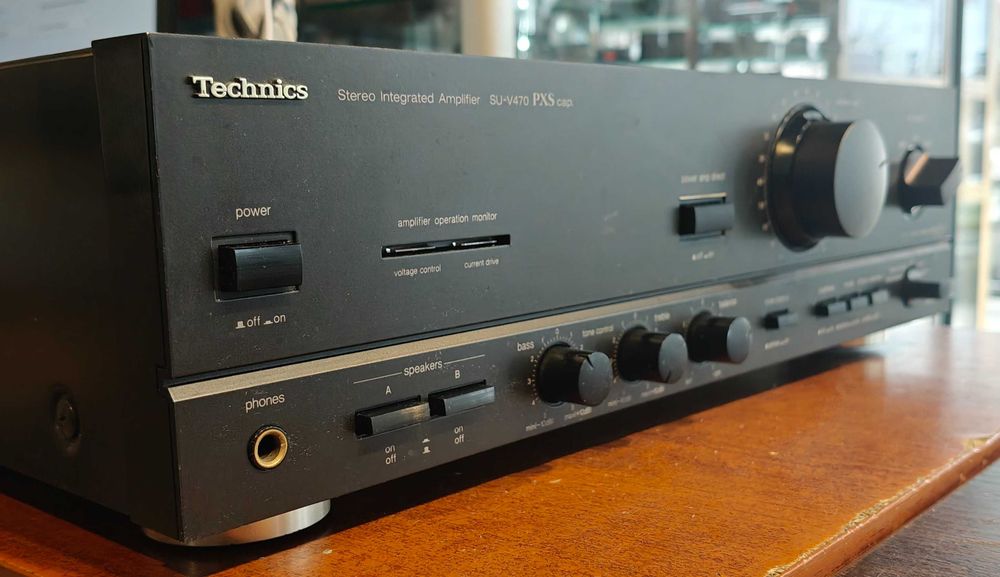Wzmacniacz Technics SU-V470 PXS cap./ Stan BDB/ Warto!