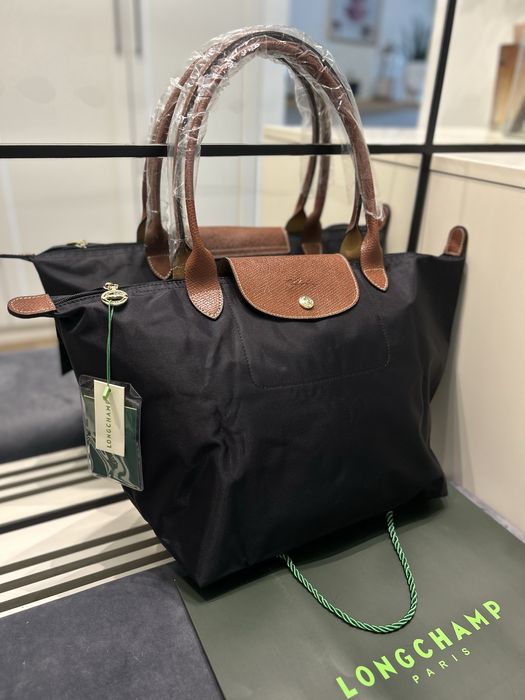 Longchamp torebka czarna L