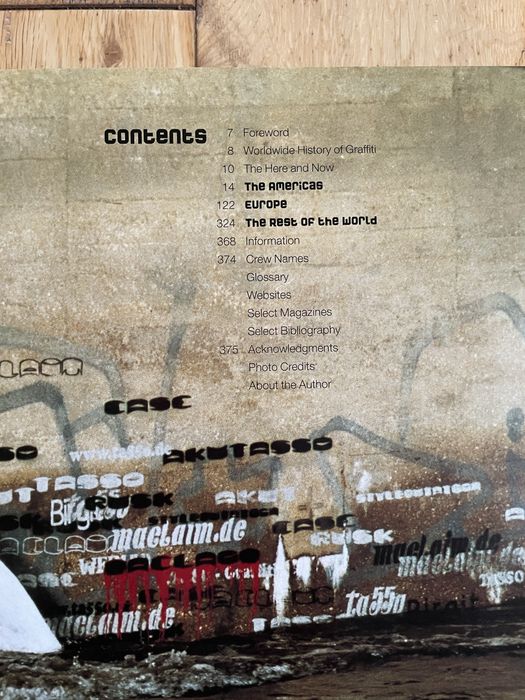 Книга мировое Граффити стрит культура