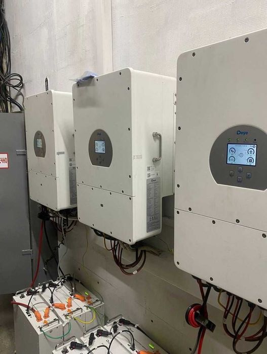 Инвертор deye 6 кВт чистый синус гибридный для дома Інвертор Батарея