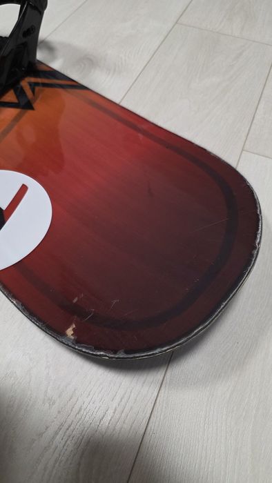 Komplet snowboardowy Trickstick 154cm + wiazania K2