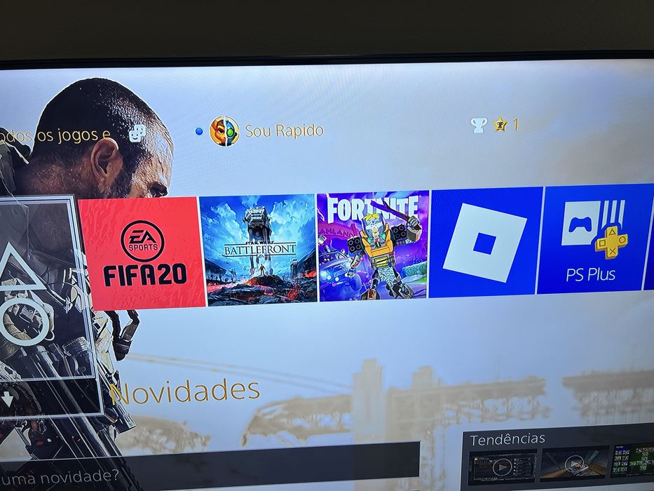 Playstation 4 + Comando + Jogos ( impecavel )