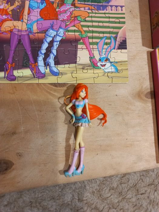 Лот пазлы Винкс Winx, блокнот