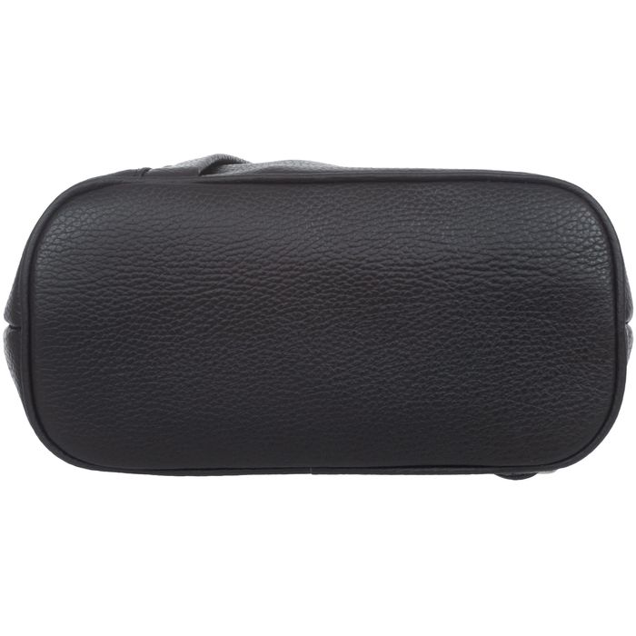 VERA PELLE plecak damski skórzany elegancki trójkątny V509 c.zielony