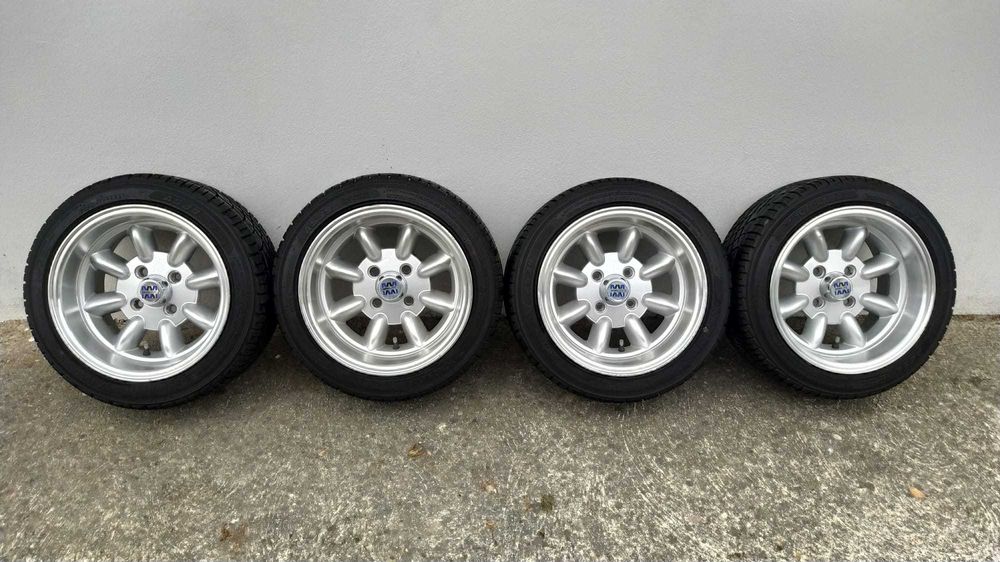 Jantes Minilite 13” + Pneus Yokohama A048R (175/50/13) (quase novos)