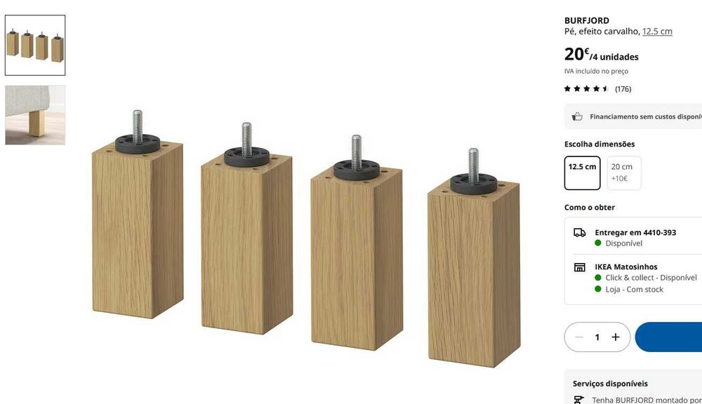 Cama de solteiro sommier LYNGOR-IKEA