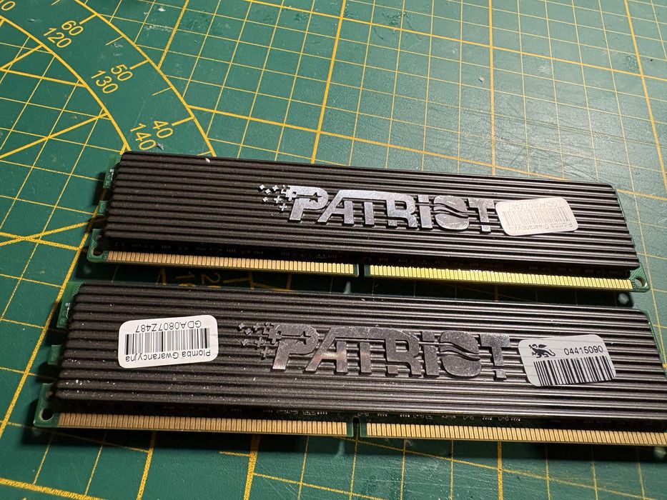 Patriot pamieć RAM 4 GB DDR2 (dwie sztuki)
