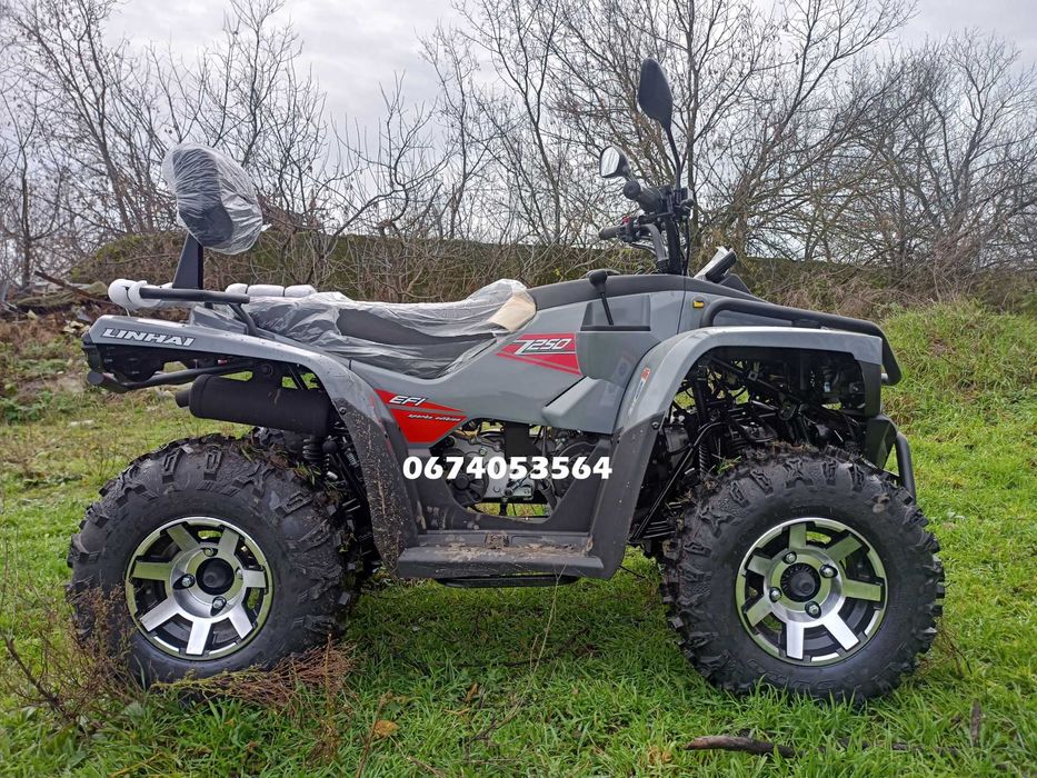 Двомісний інжекторний квадроцикл LINHAI Z-250 EFI Доставка РОЗСТРОЧКА