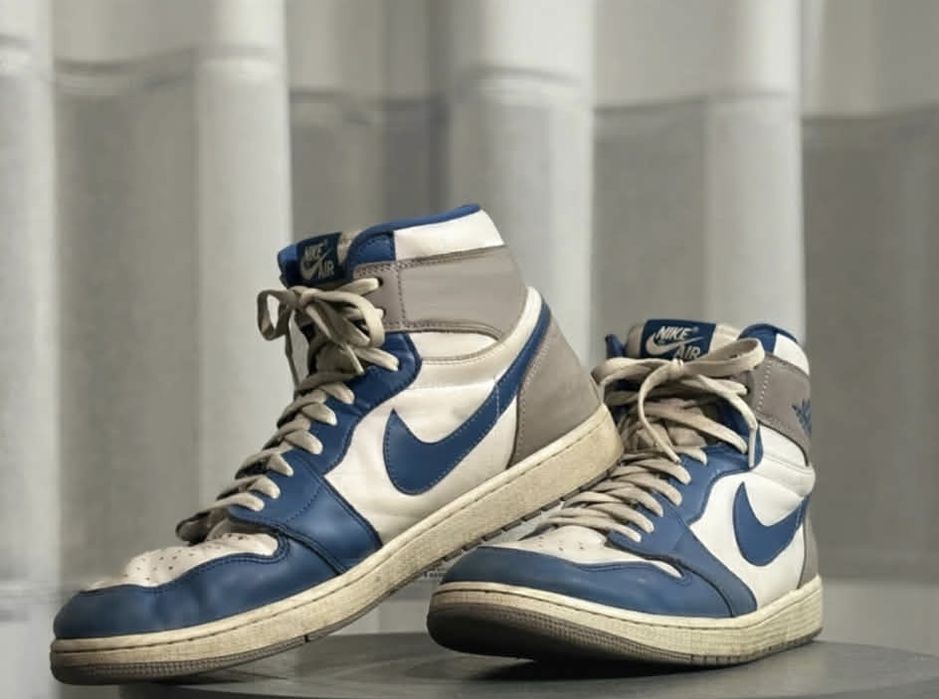 Nike air jordan 1 high true blue 50,5