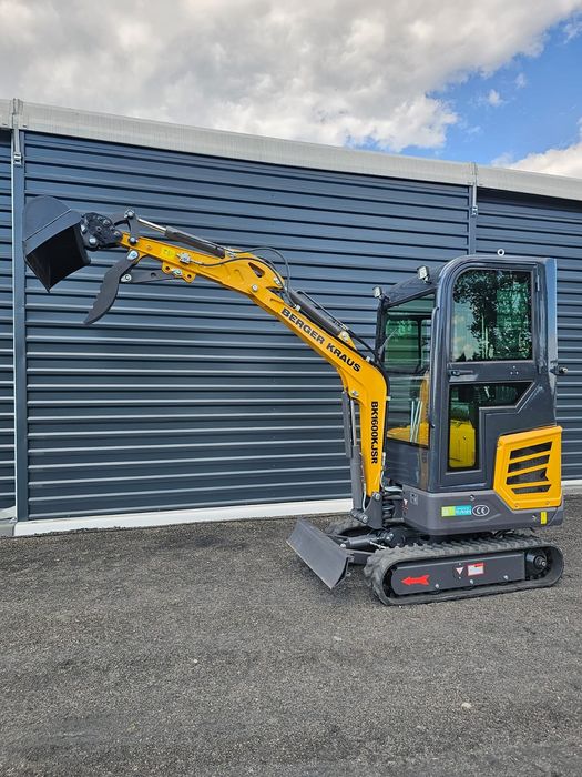 Wynajem minikoparki berger krause