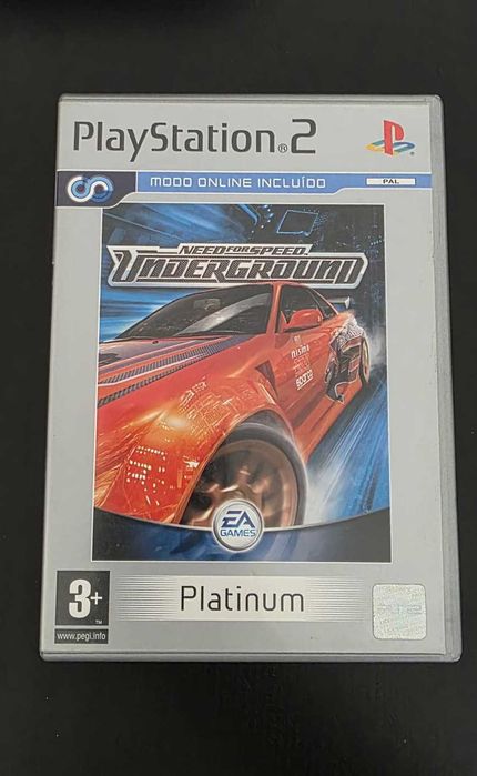 Jogo PlayStation 2 Need For Speed Underground