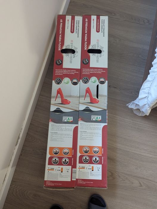 Podkład pod panele winylowe