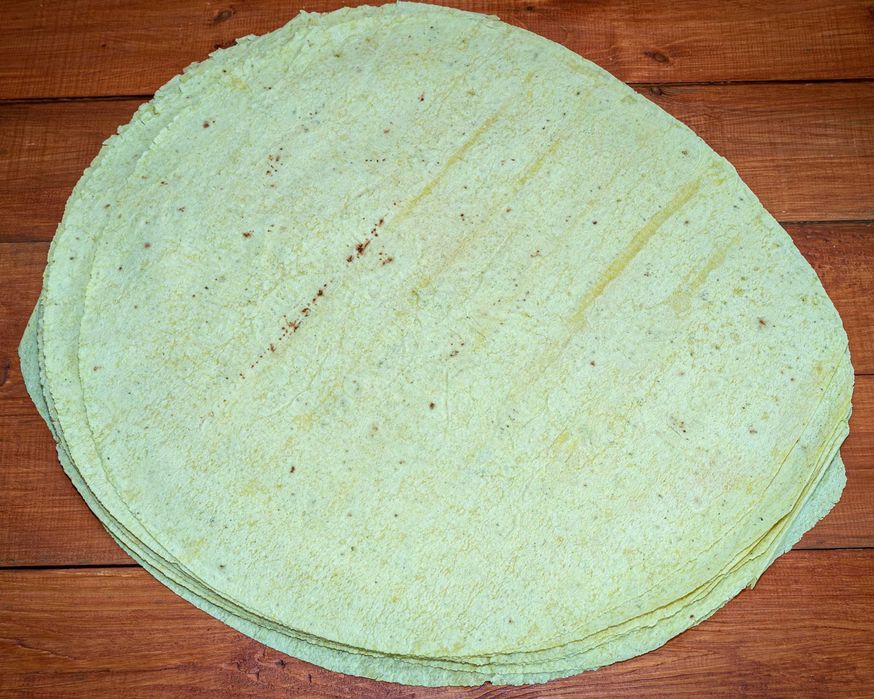 КукурудзяниЙ супер Ллаваш  для страв Фаст фуду Опт