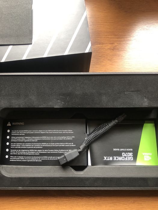 Відеокарта NVIDIA GeForce RTX 3070 Founders Edition Б.К.
