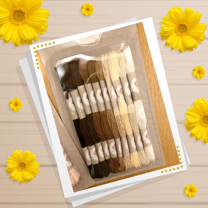 Набір ниток для вишивання Alison & Mae, натуральні відтінки