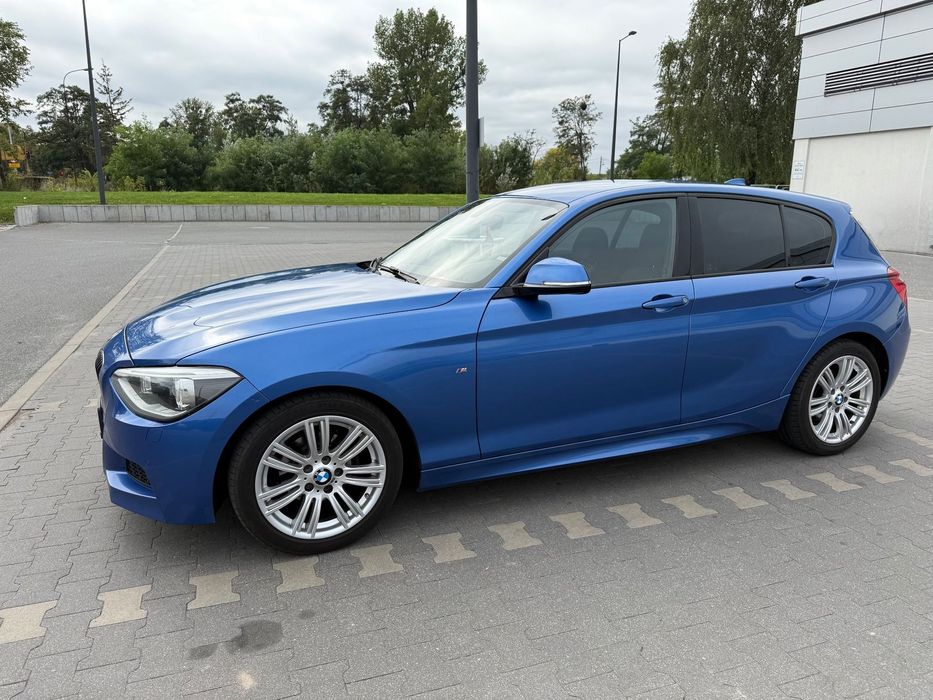 BMW Seria 1 BMW F20 2014 M-Pakiet Estoril Blue – Bezwypadkowy, Polski Salon