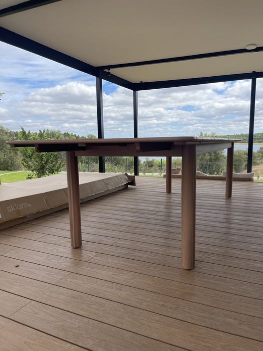 Mesa extensivel de exterior Sklum Nova