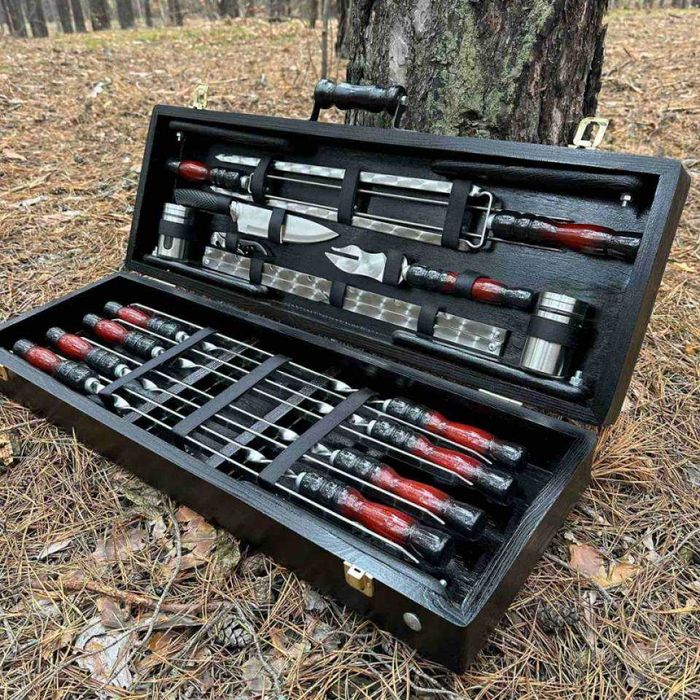 Купити подарунок на Новий рік, подарки на Новый Год, набір шампурів!!!