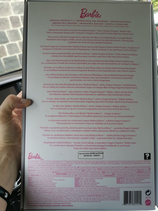 Lalka Barbie Kolekcjonerska LIMITOWANA - Mythical Muse GHT44