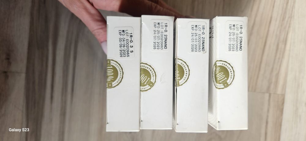 Kardridze do makijażu permanentnego wkręcone do biomaser p300