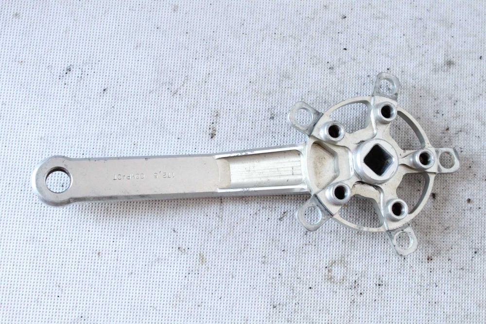 ramię korba rowerowa PMP 172,5 mm compact CNC alu cp5