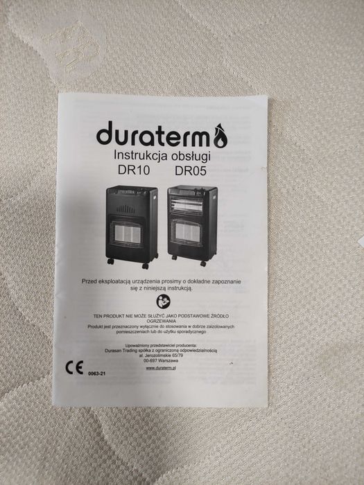 Piecyk gazowy Duraterm.