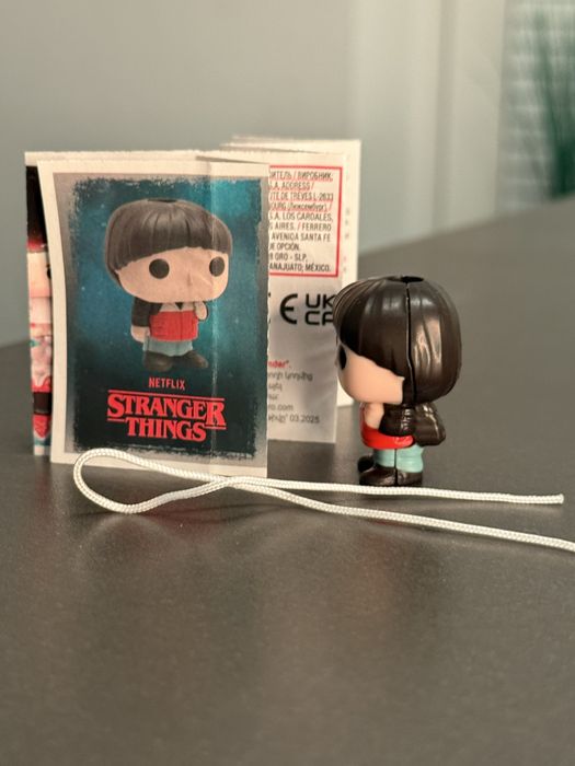 Kinder joy Stranger Things .Will. Дивні дива Уілл