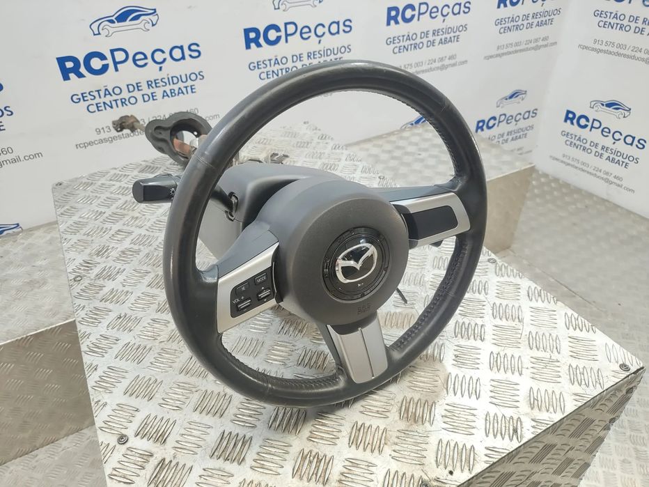 Volante completo em Pele Mazda MX-5 MX 5 NC Sport