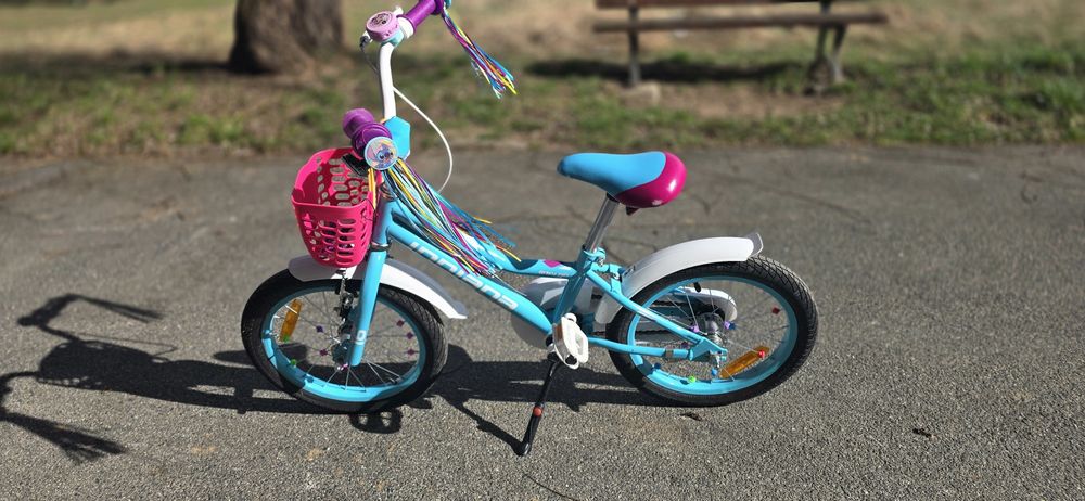 Rower dziecięcy Indiana róż. 16