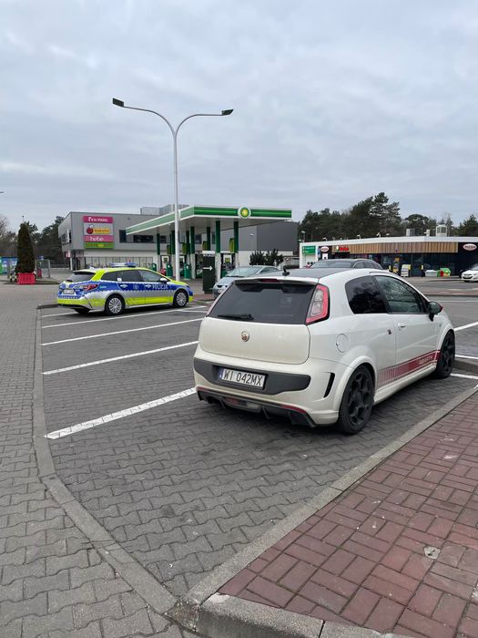 Abarth Punto Evo, 1,4 turbo, kubełki Sabelt, gwint KW, wydech Ragazzon, felgi Brembo,