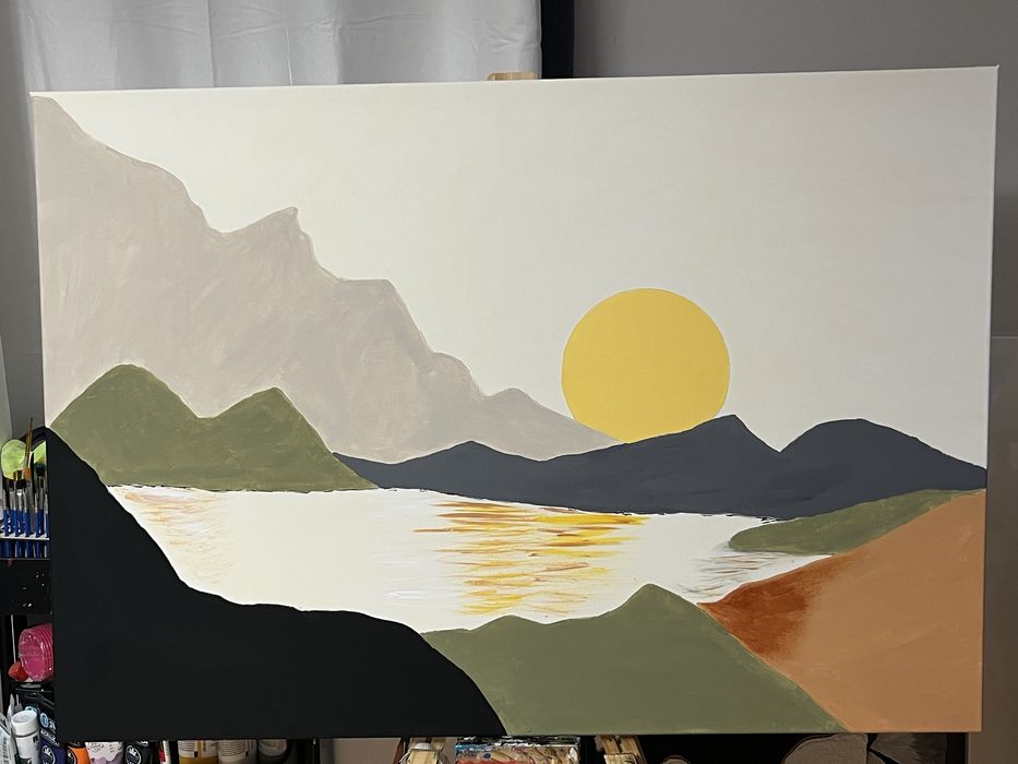 Quadro em acrilico