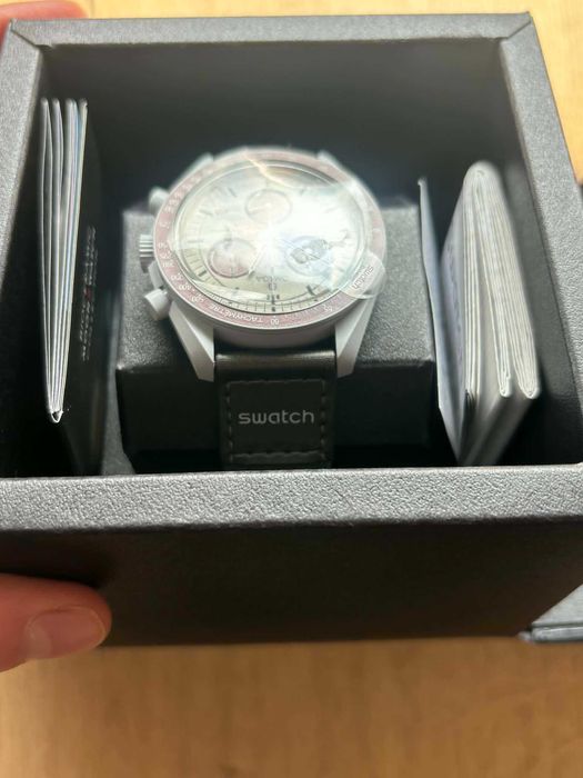 Omega x Swatch Bioceramic Moonswatch Mission to Pluto SO33M101 Nowy