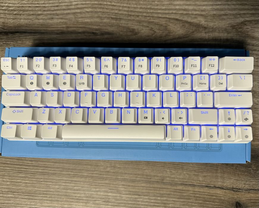 HUO JI CQ63 проводная/беспроводная Bluetooth механическая клавиатура