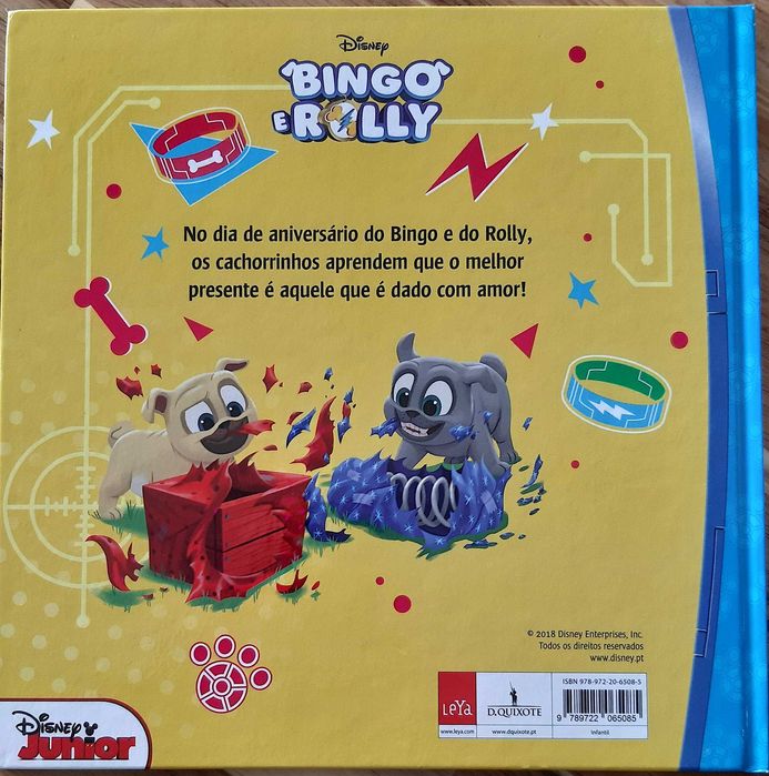 Livro - Feliz Aniversário Bingo e Rolly!