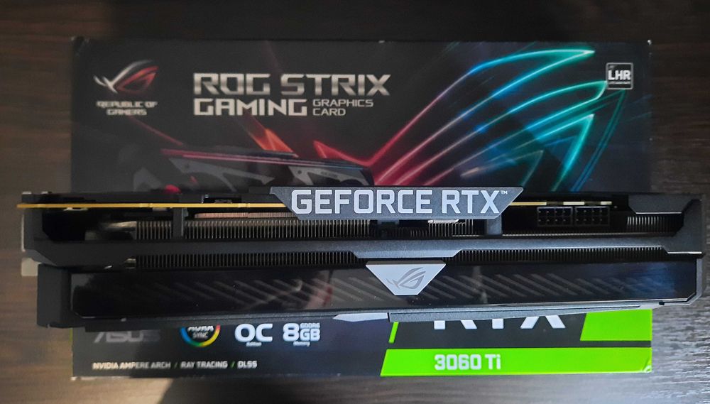 Відеокарта Asus RTX 3060 Ti 8Gb ROG Strix Gaming OC