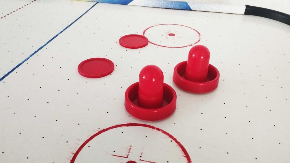Mesa de Discos - Hockey de Mesa