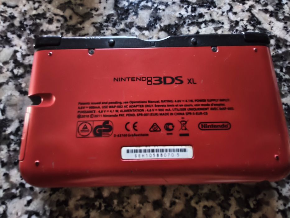 Nintendo 3ds xl com jogos