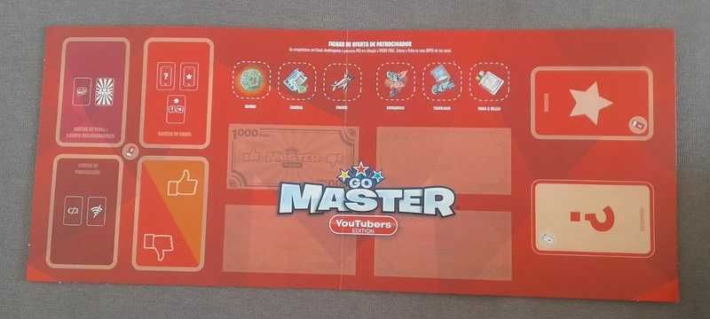 Vendo Jogo de Tabuleiro "Go Masters YouTubers Edition"